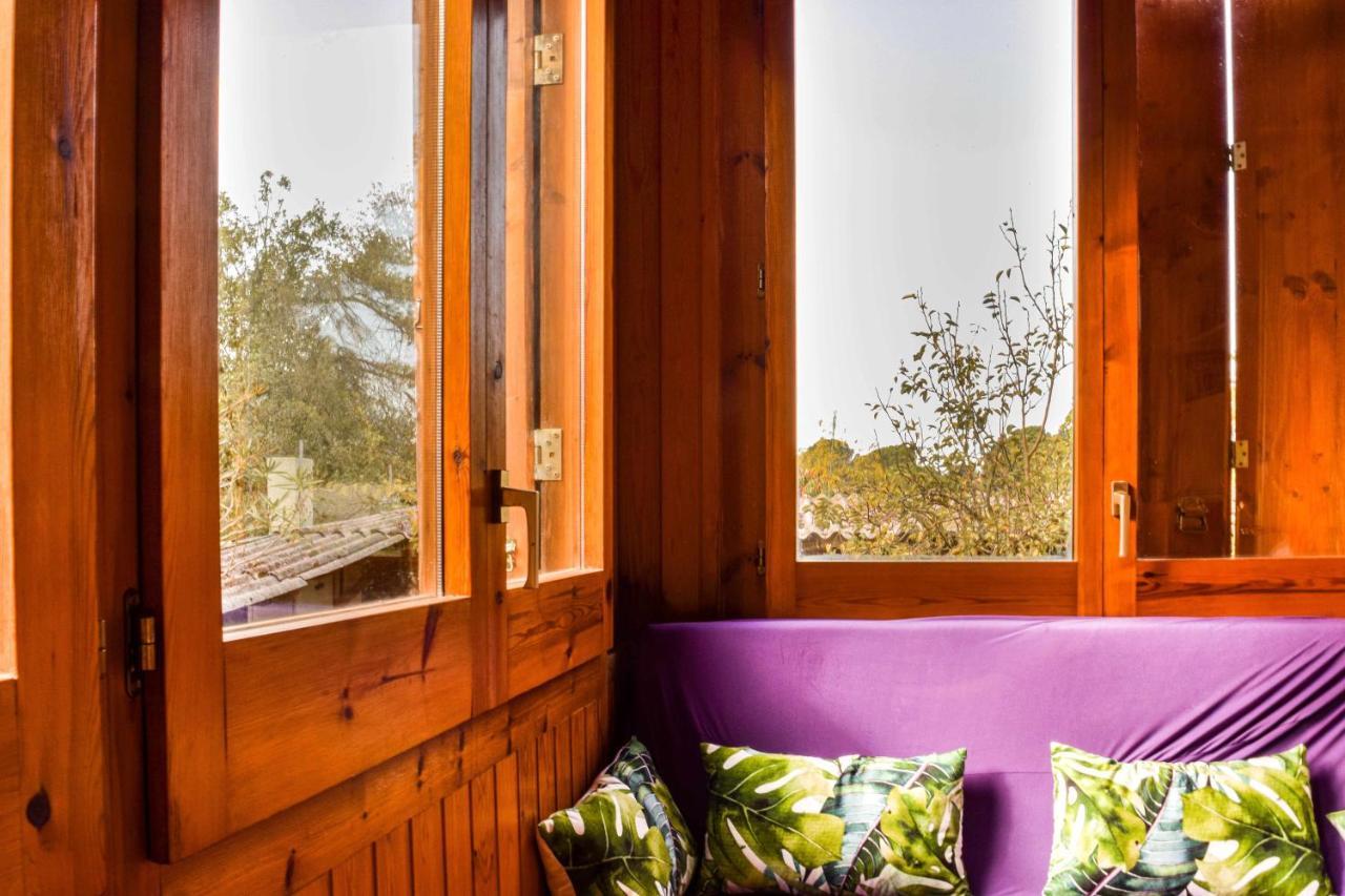 Can Camps Besalu Casa Planta Baja Con Jardin Eksteriør billede